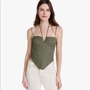 NWT! Lioness Del Gato Corset Top